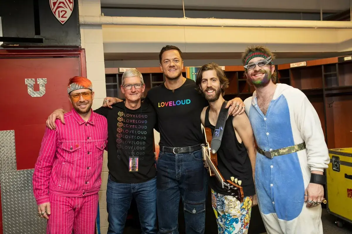 #LGBT : Tim Cook a tenu un discours très engagé sur la scène du Festival LoveLoud