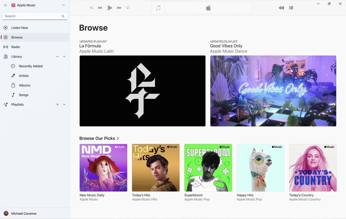 Vous êtes sur PC ? Essayez les betas d'Apple Music, Apple TV et Apple Devices sous Windows !