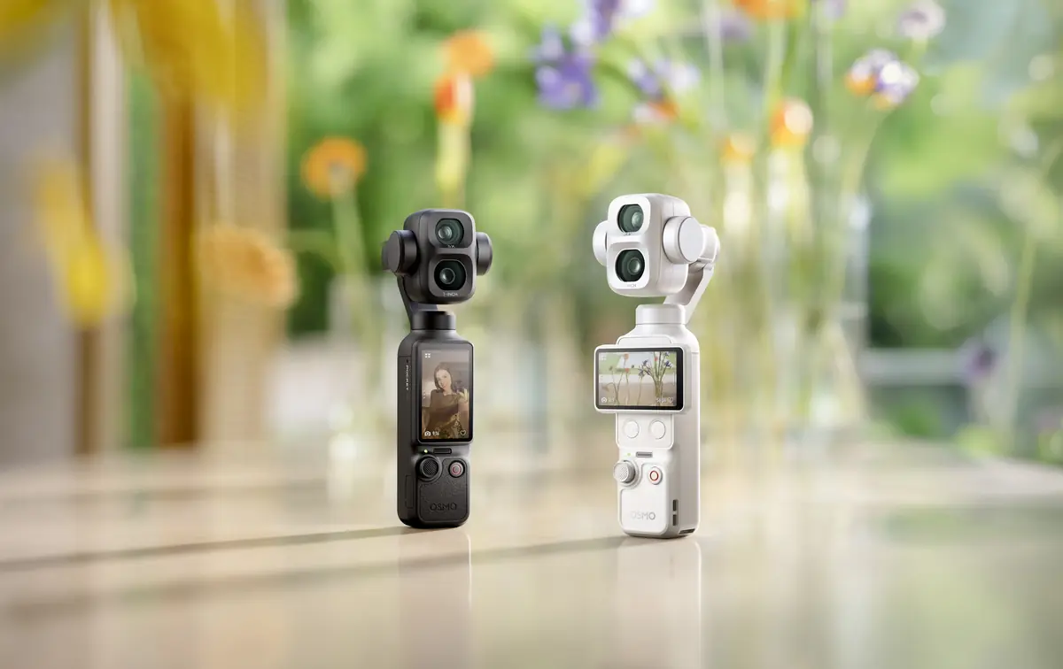 DJI Osmo Pocket 4P&nbsp;: une tr&egrave;s jolie version Blanc perle pour la petite cam&eacute;ra 4K&nbsp;!