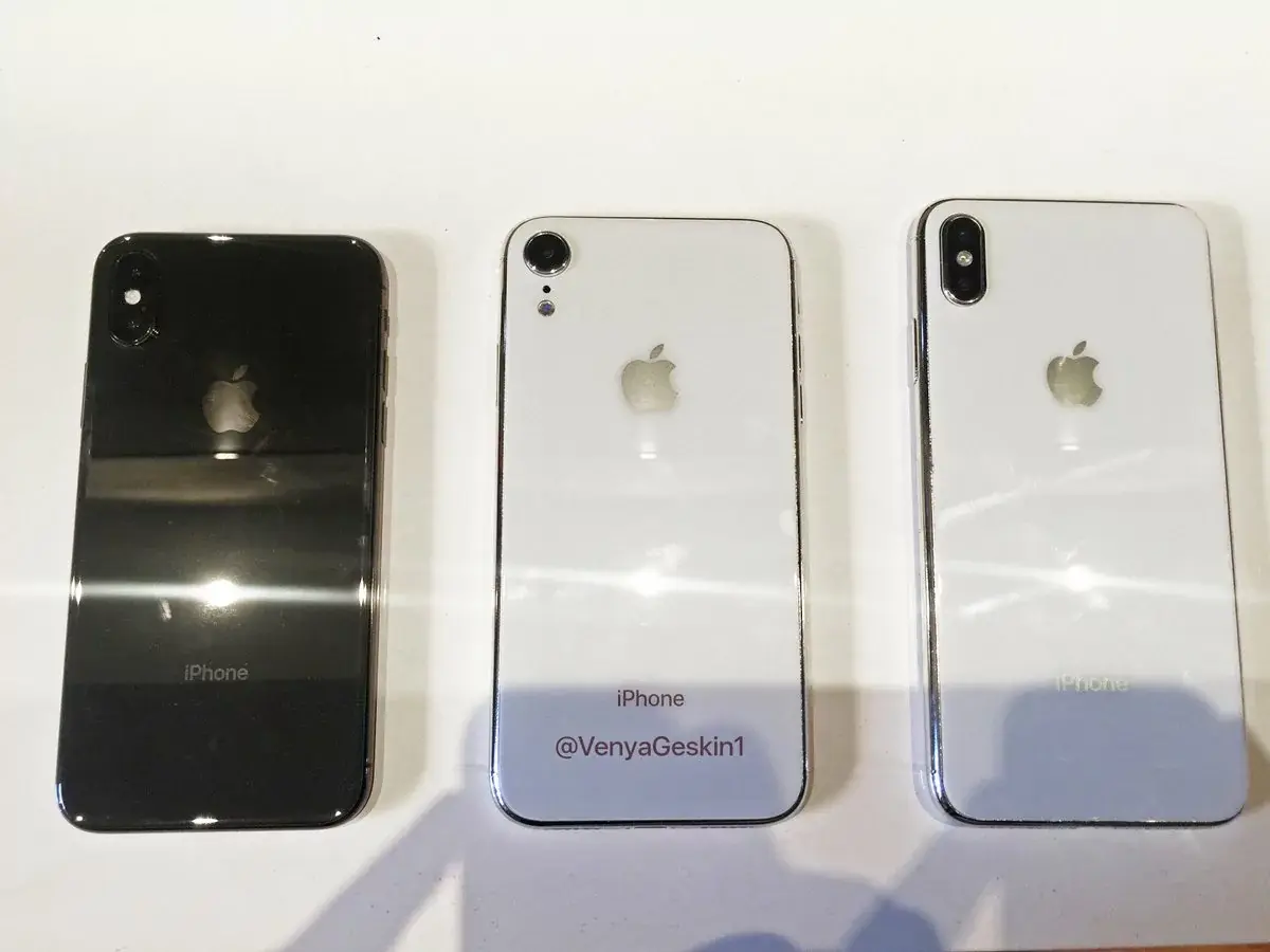 Deux nouvelles photos de famille (supposées) des trois iPhone attendus à la rentrée