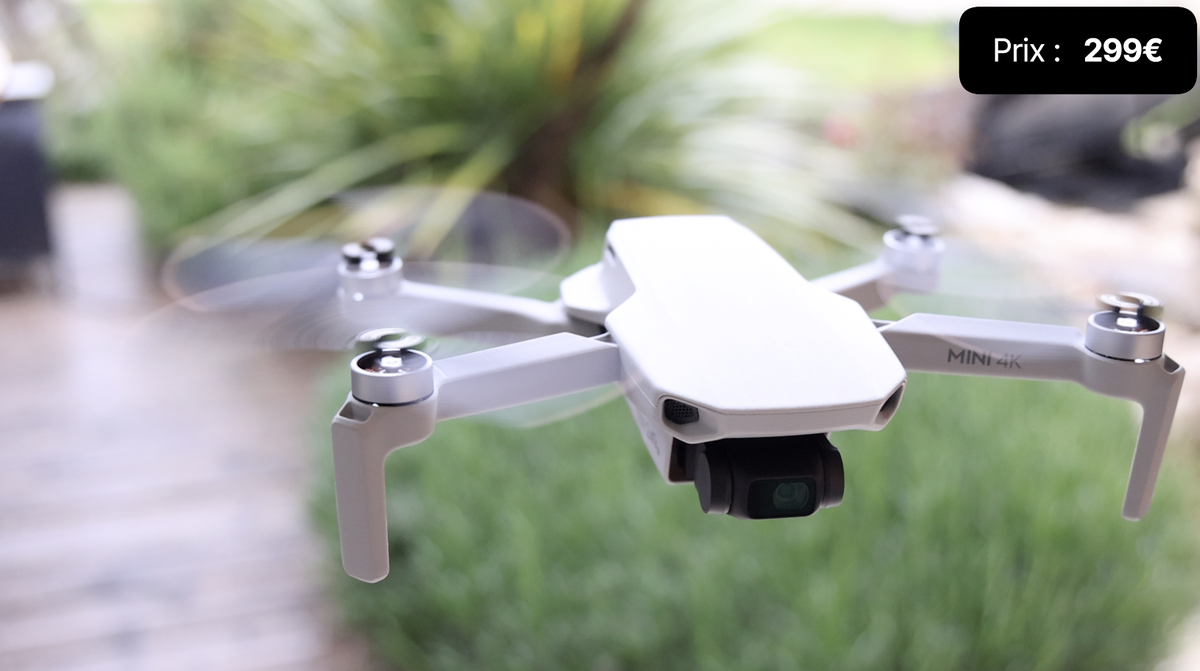 Test DJI Mini 4K : le meilleur drone 2024 pour débutant ?