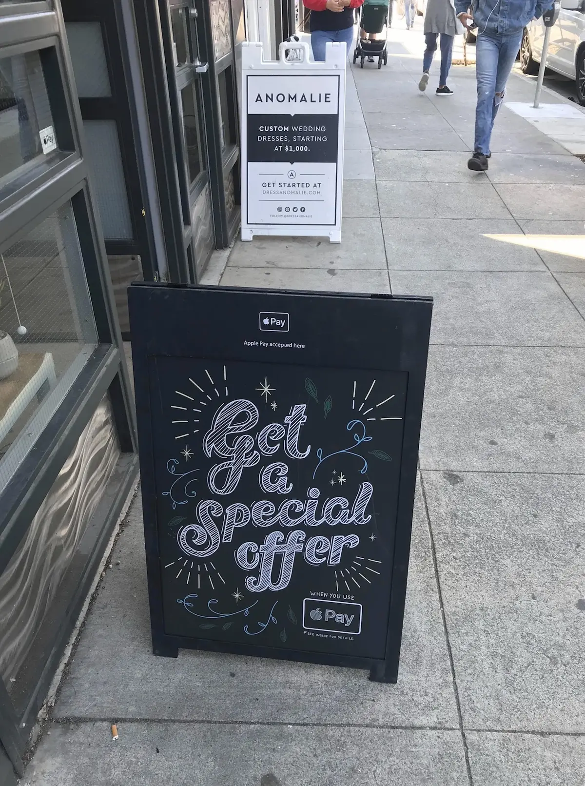 Apple Pay aurait besoin d'un peu de promo à San Francisco (photos)