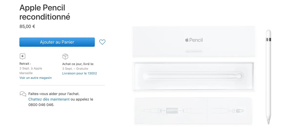 L'Apple Pencil est disponible sur le Refurb ! (+ Apple TV 4k dès 169€, Mac mini dès 459€...)