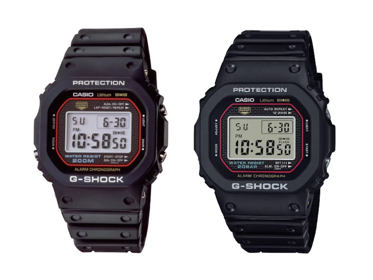 Casio revisite son modèle iconique : le DW-5000R G-Shock