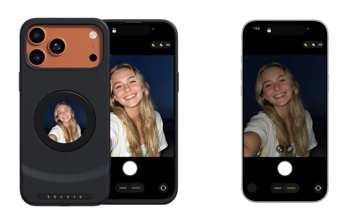Selfix : cette coque ajoute un écran et un slot microSD à l'iPhone 17 Pro