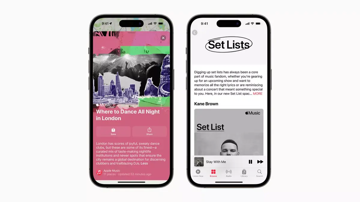 Apple Music et Plans proposent de découvrir les concerts près de chez vous