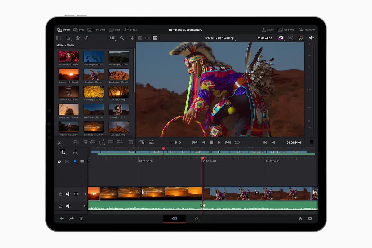 DaVinci Resolve sera disponible sur iPad d'ici fin 2022 !