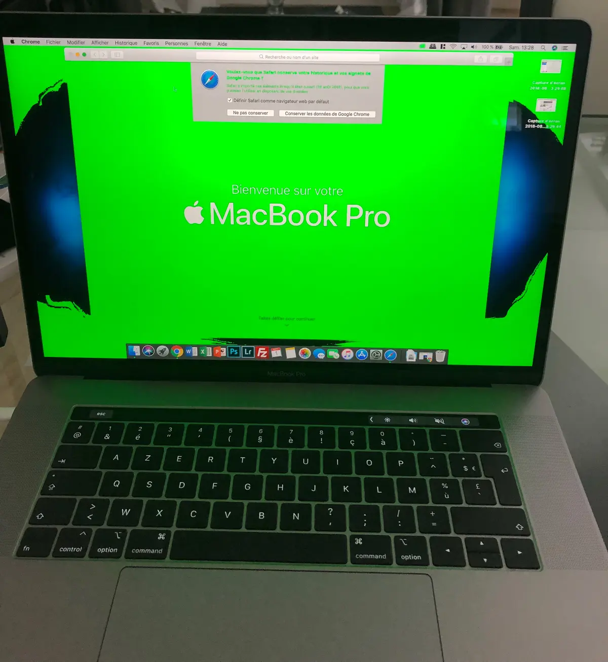 MacBook Pro 2018 : une série défectueuse avec des problèmes d'écran (vert) ?