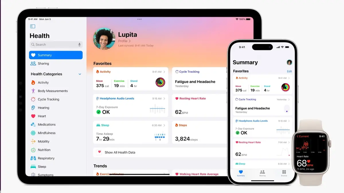 iPadOS 17 : app Santé, personnalisations comme sur l'iPhone, Live Activities !