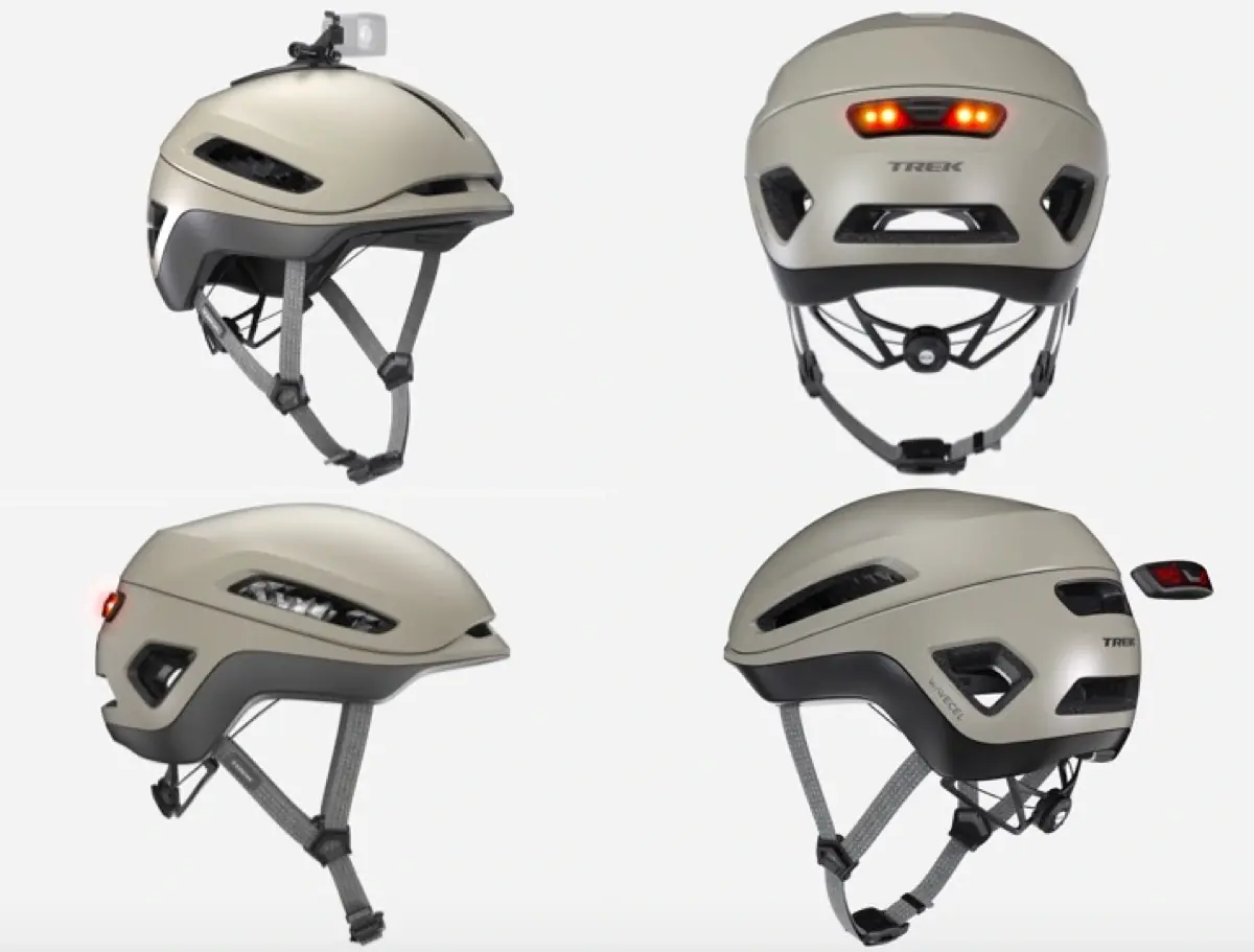 Trek Charge WaveCel&nbsp;: un casque pour v&eacute;lo &eacute;lectrique avec feu arri&egrave;re, &agrave; 169,99 euros