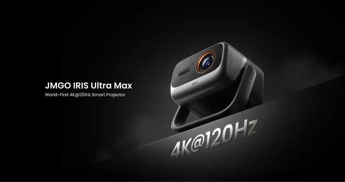 JMGO lance l'IRIS, le premier vid&eacute;oprojecteur 4K &agrave; 120 Hz, et il vise clairement les joueurs