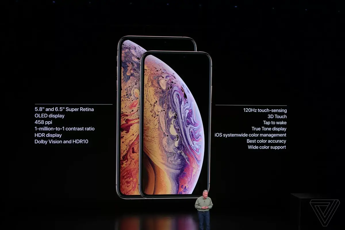 #keynote : l'iPhone Xs/Xs Max : SoC A12, 120Hz, un écran 6,5 pouces...