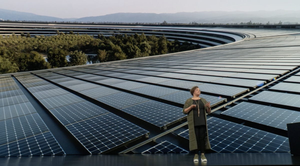 #keynote : Lisa Jackson présente les objectifs d'Apple, après les 100% d'énergie renouvelable