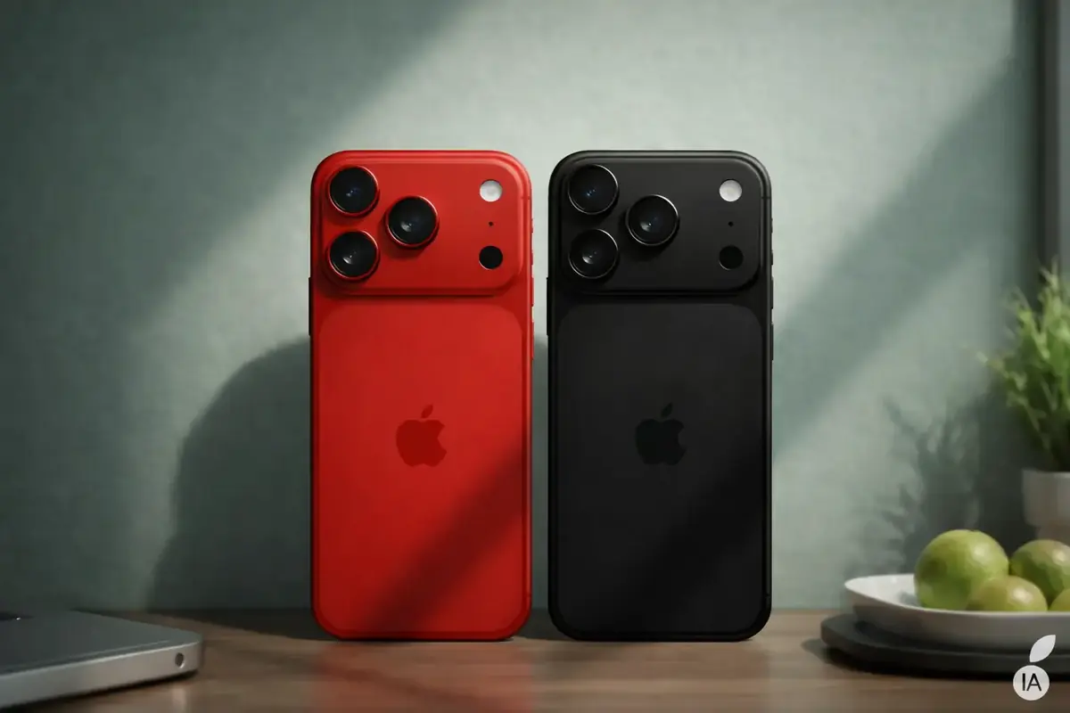 Rouge ou noir ? Apple a tranché pour son iPhone 18 Pro /max