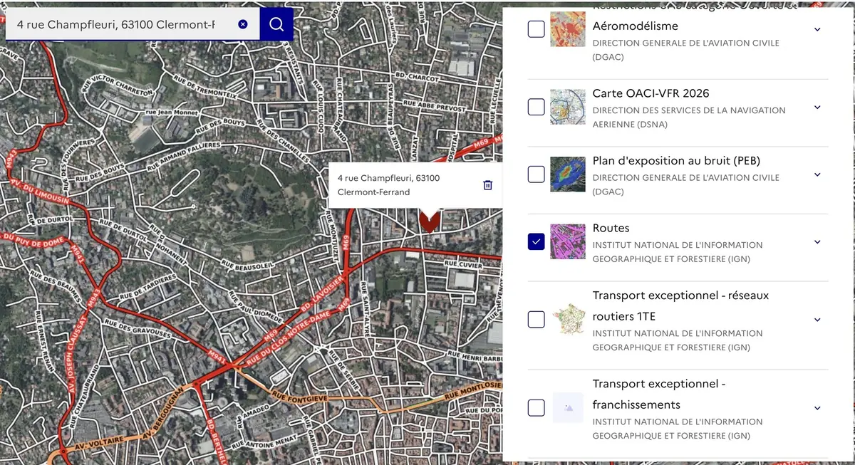 La France a lanc&eacute; son Google Maps, et il montre des choses que Google ne vous montre pas