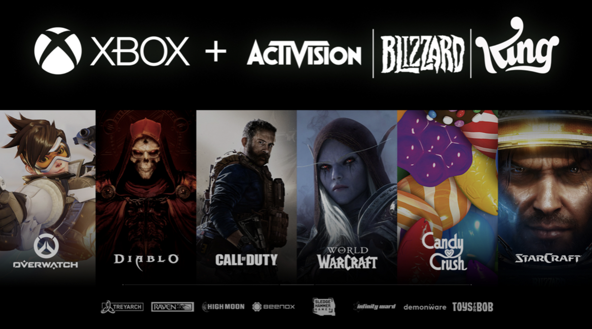 Microsoft va-t-elle réellement pouvoir acheter Activision Blizzard ?