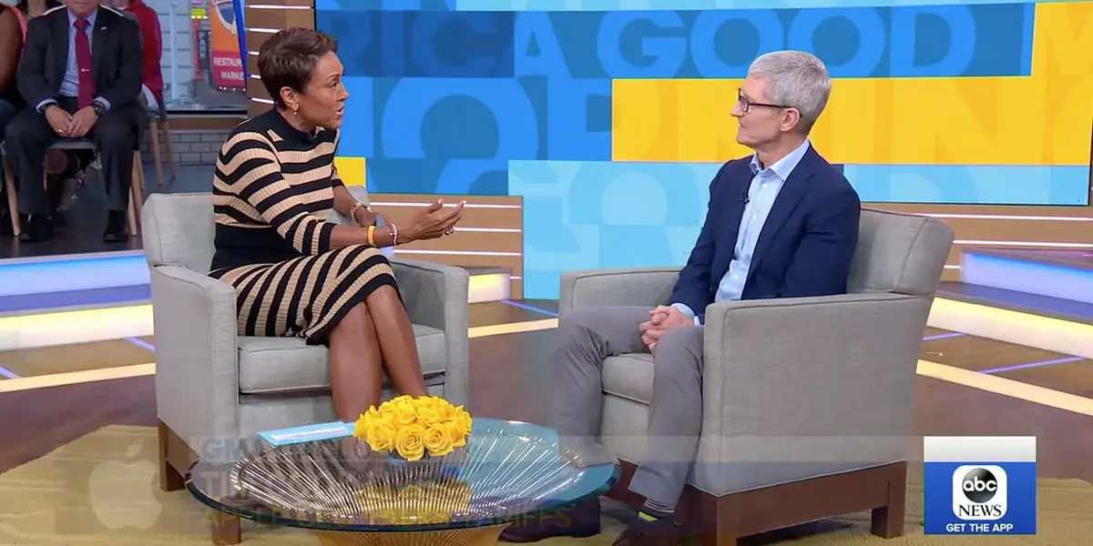 Tim Cook dévoile tout sur le plateau de Good Morning America (enfin les iPhone...)