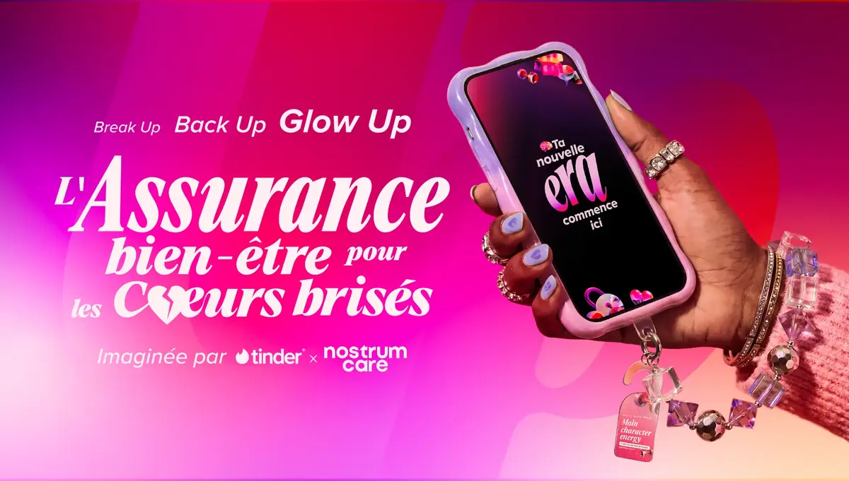 Tinder lance une assurance pour c&oelig;urs bris&eacute;s, et c'est tr&egrave;s s&eacute;rieux