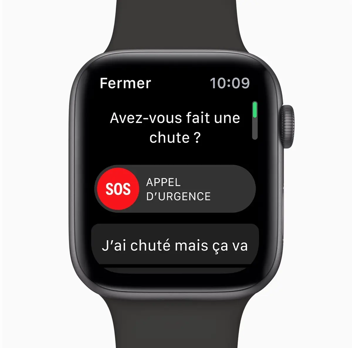 Apple Watch Series 4 : la détection des chutes inactive par défaut chez les moins de 65 ans