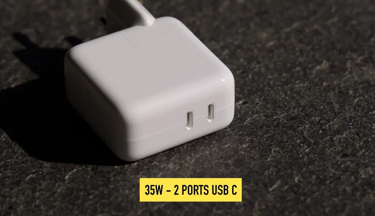 Chargeur 35W MacBook Air 15 pouces