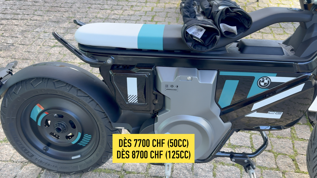 Essai BMW CE02 : une moto électrique au look futuriste accessible dès 14 ans !