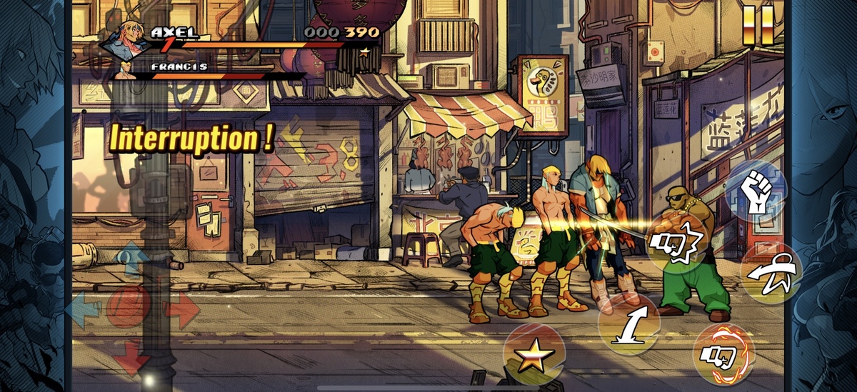 On a testé Streets of Rage 4 sur iPhone : pas facile avec le tactile !