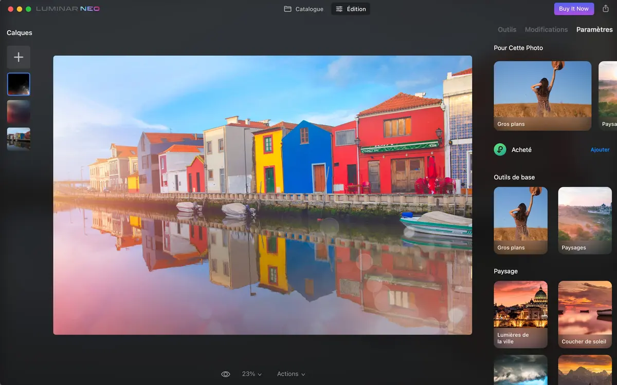 Luminar Neo entend bien concurrencer Photoshop (calques, éclairage, bokeh, ciel, IA…)