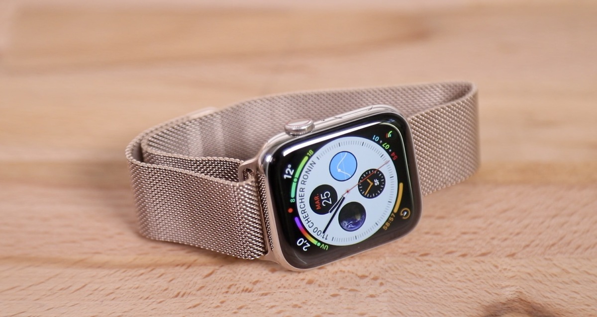 Test de l'Apple Watch Series 4