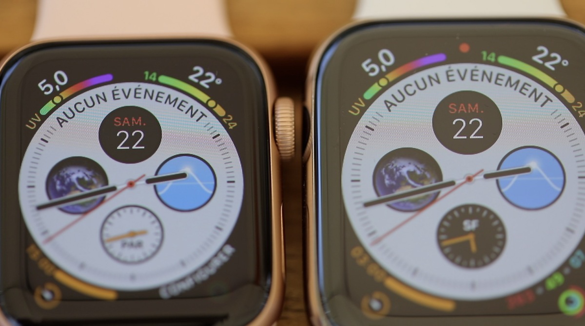 Test de l'Apple Watch Series 4