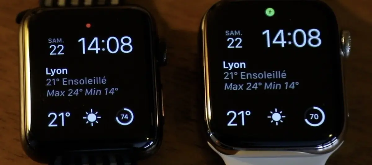 Test de l'Apple Watch Series 4