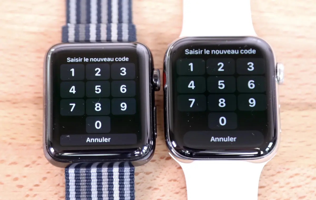 Test de l'Apple Watch Series 4