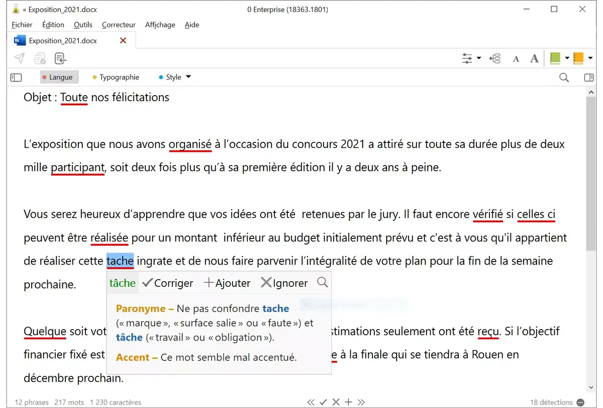 Antidote 11 s'appuie sur l'apprentissage automatique pour la correction et l'analyse des textes