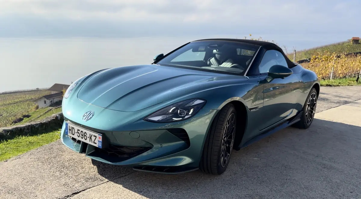 Essai MG Cyberster Propulsion&nbsp;: un cabrio de 340 ch avec 0 malus et 100% fun&nbsp;!