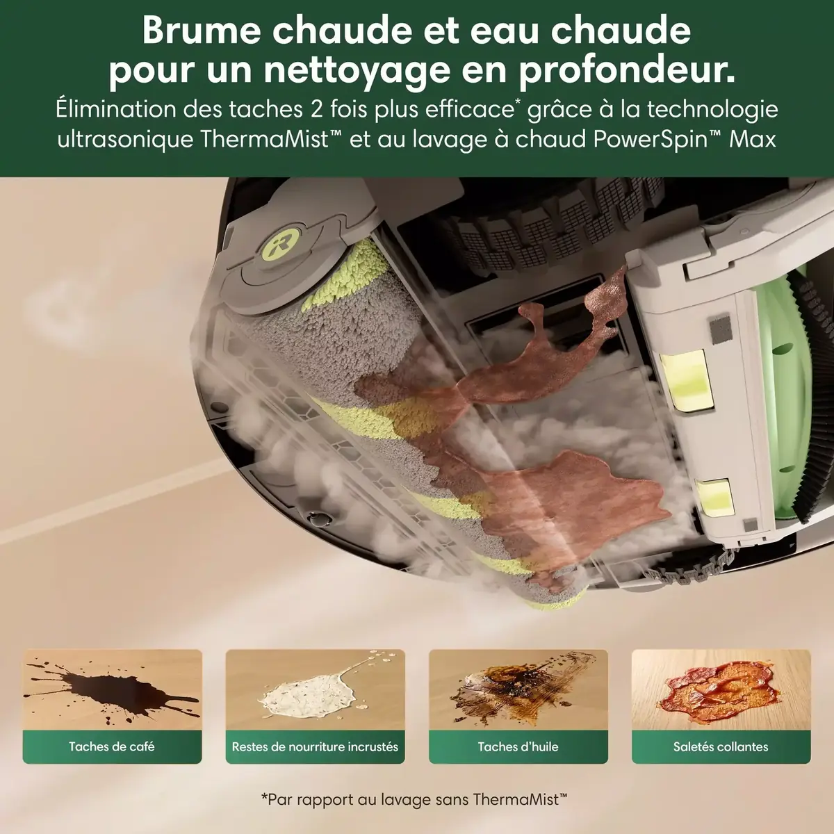 iRobot lance le Roomba Max 875 Combo&nbsp;: aspiration &agrave; 35 000 Pa, lavage par brume chauff&eacute;e