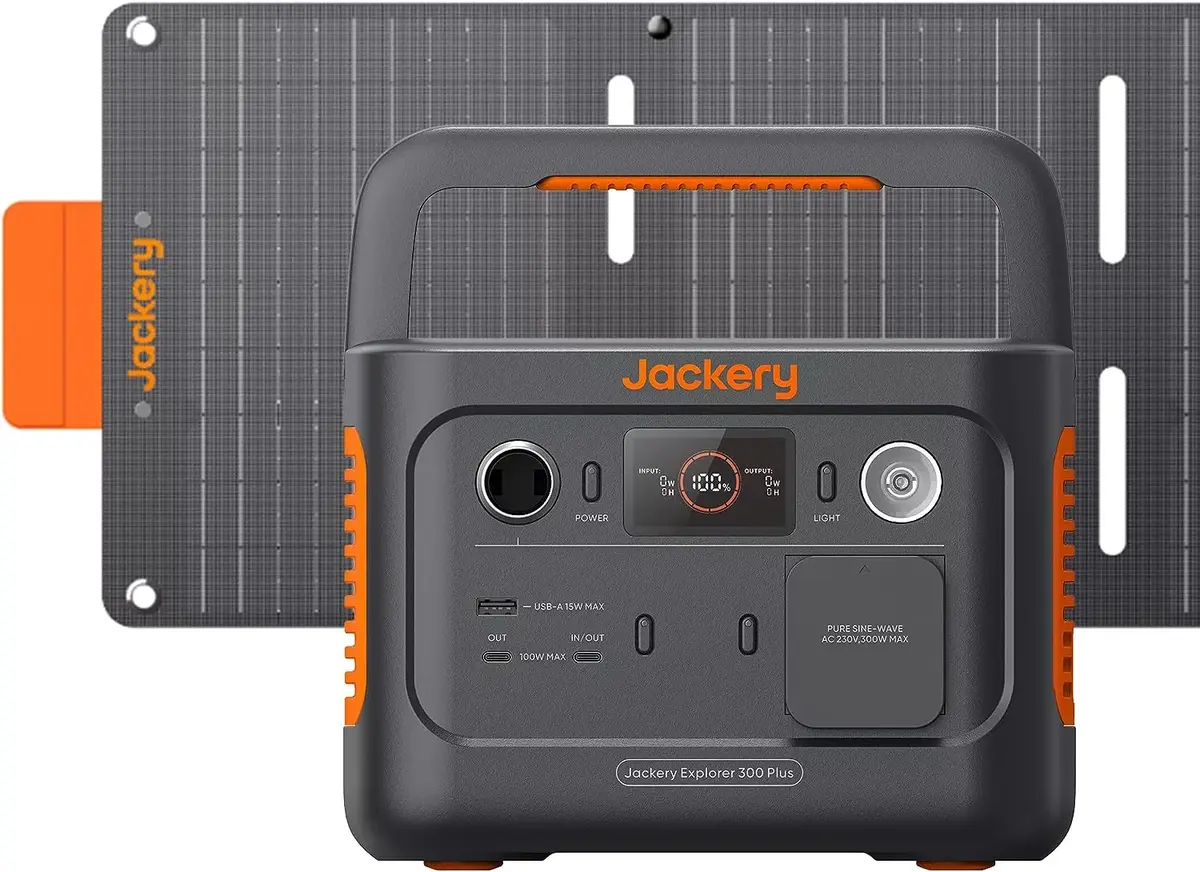 Batteries portables + solaire : promo sur les Jackery Explorer 300 Plus et 1000 Plus