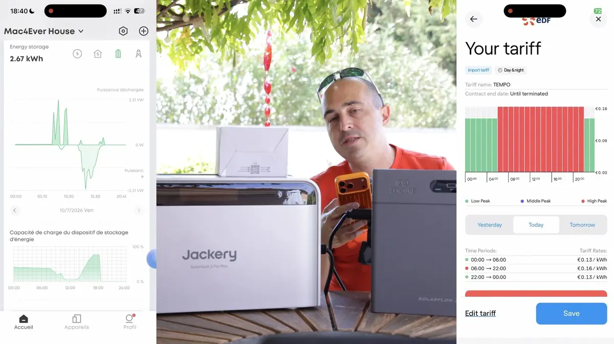 Jackery SolarVault 3 Pro Max vs Zendure SolarFlow 2400 Pro&nbsp;: la meilleure batterie solaire 2026&nbsp;?