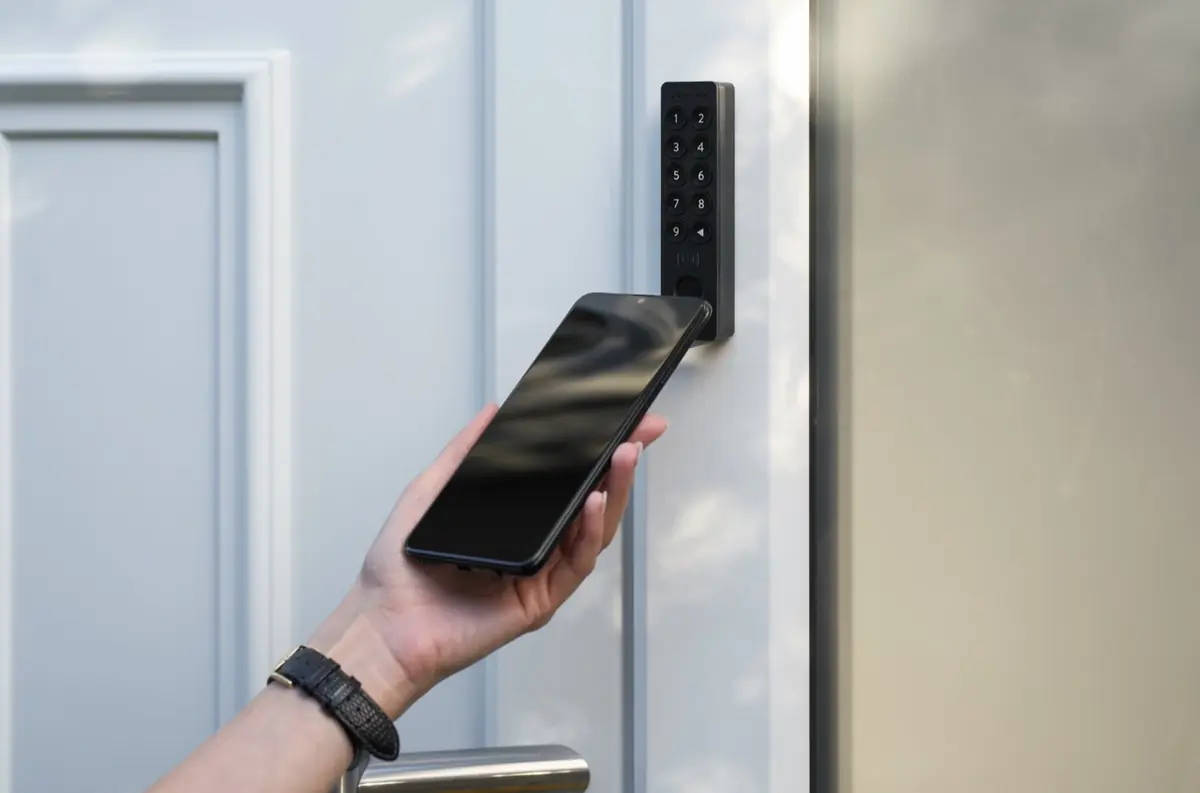 Nuki KeyPad 2 NFC Serrure connect&eacute;e test HomeKit Cl&eacute; de Maison