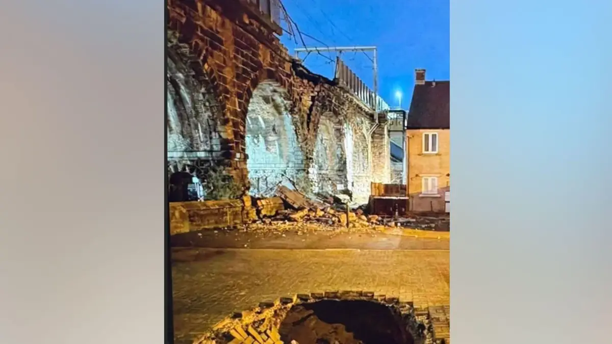 La photo générée par IA qui a fait le tour des réseaux (photo : BBC)