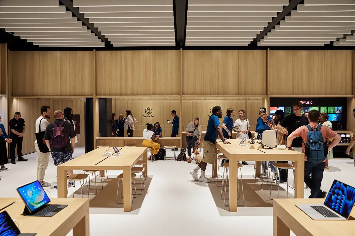 A Londres, Apple dévoile le nouveau look de ses Apple Store !