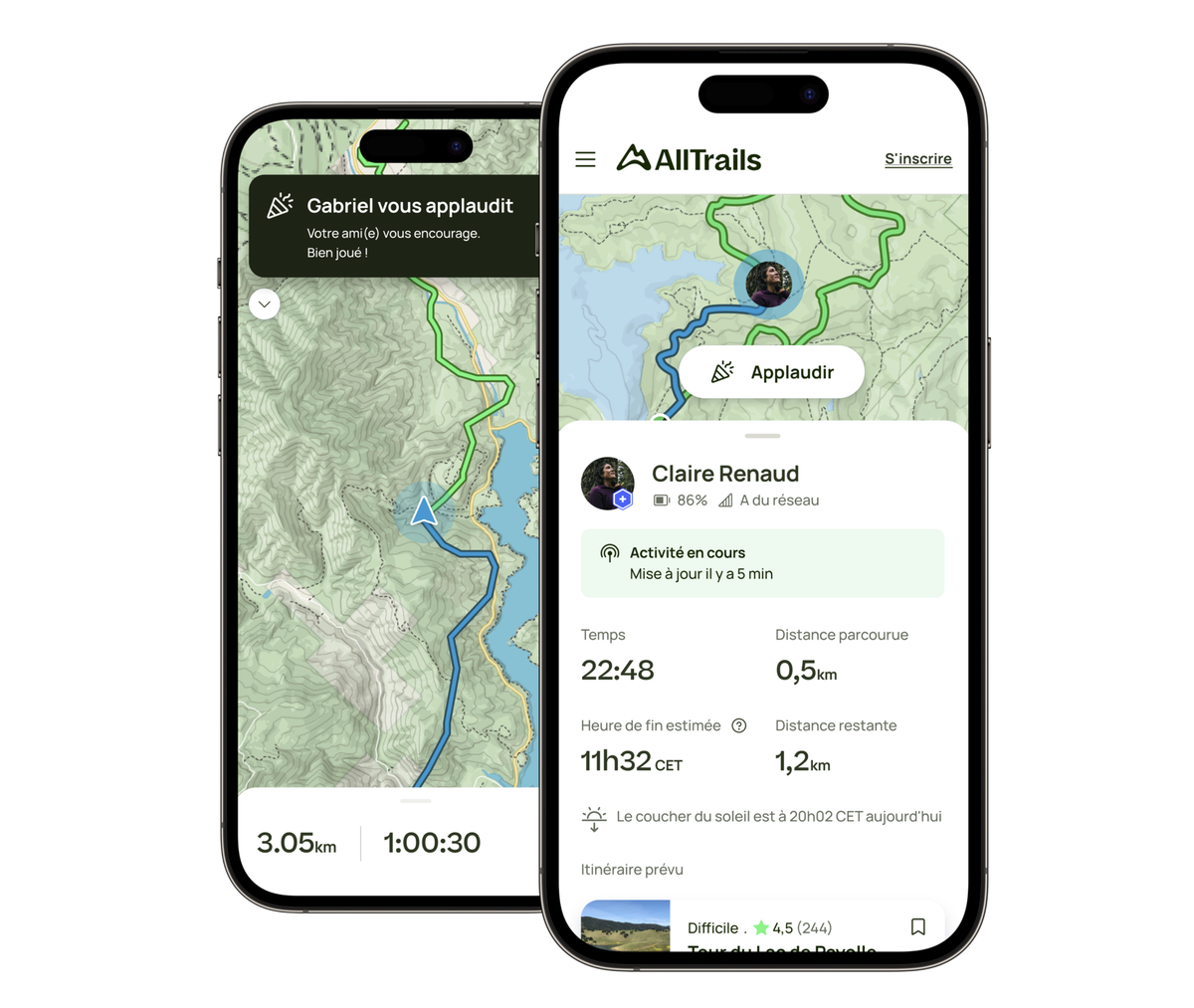 Rando, VTT, 4x4 : AllTrails lance son "partage en direct" et des itinéraires dopés à l'IA