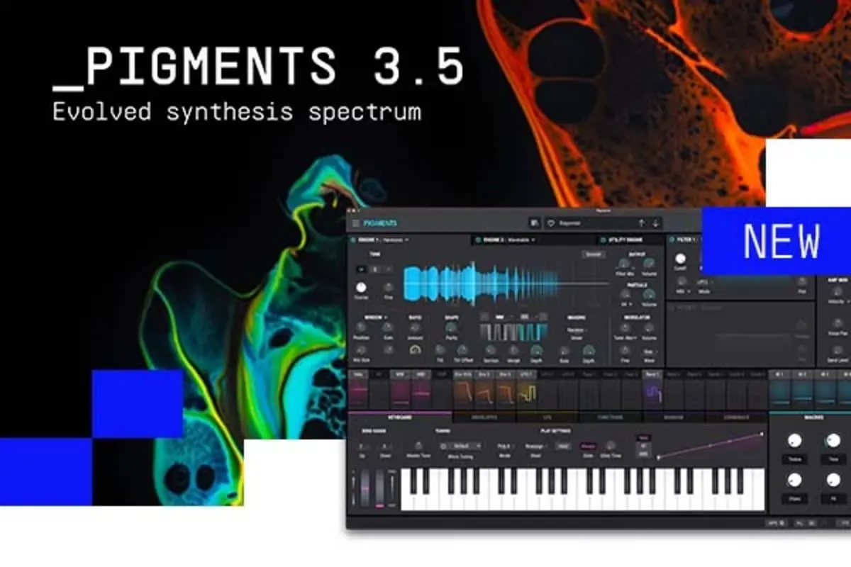 פיגמנטים: הסינתיסייזר הצרפתי של ארטוריה עובר לגרסה 3.5 ותומך באופן טבעי במחשבי M1 Mac