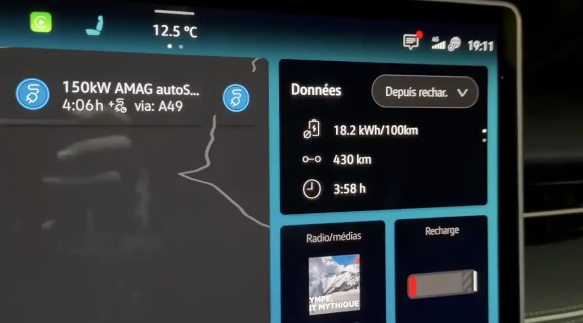 Essai Volkswagen ID7 Pro S&nbsp;: une autonomie de dingue&nbsp;! + test avec coffre de toit et sur neige