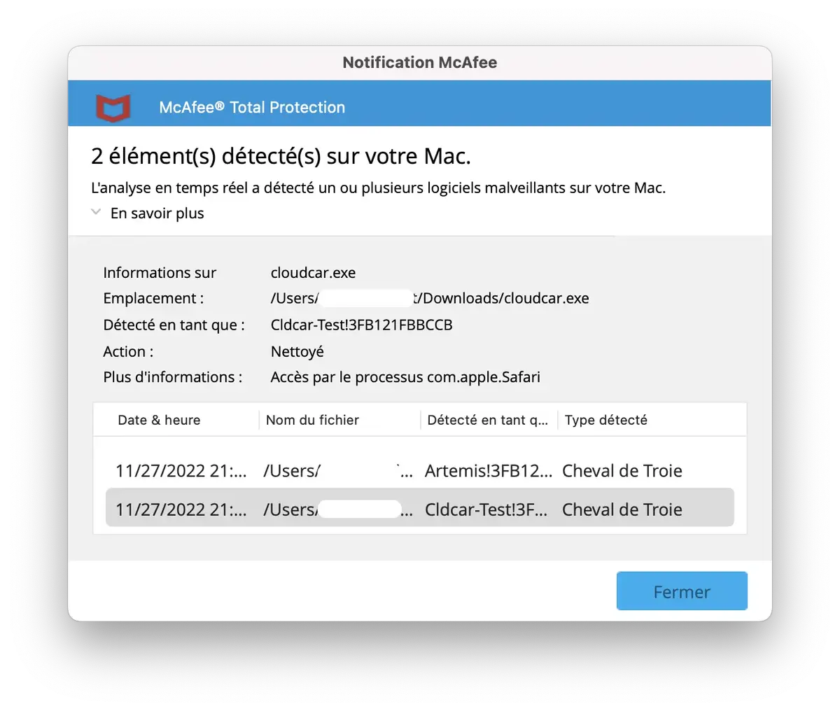 Antivirus McAfee pour le Mac : le test complet