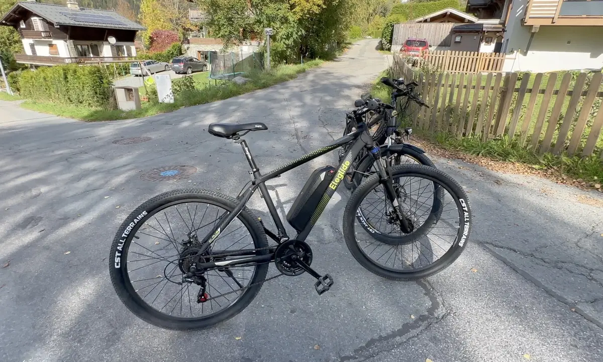 Test Eleglide T1 et M1 Plus : que valent ces VTT & VTC électriques à 800/900€ ? (Test à Chamonix)