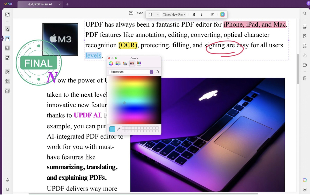 UPDF vs. PDF Expert : quelle est la meilleure alternative à Adobe Acrobat ?