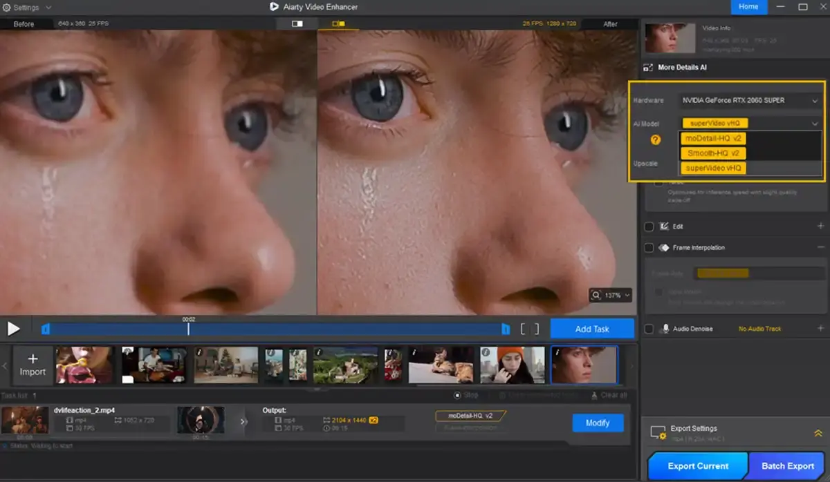 Aiarty Video Enhancer : l’IA qui restaure vos vidéos (+ licence gratuite)