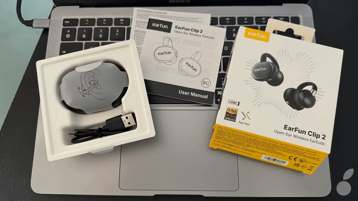 Test des EarFun Clip 2&nbsp;: des &eacute;couteurs ouverts &agrave; moins de 90&nbsp;&euro;&nbsp;!