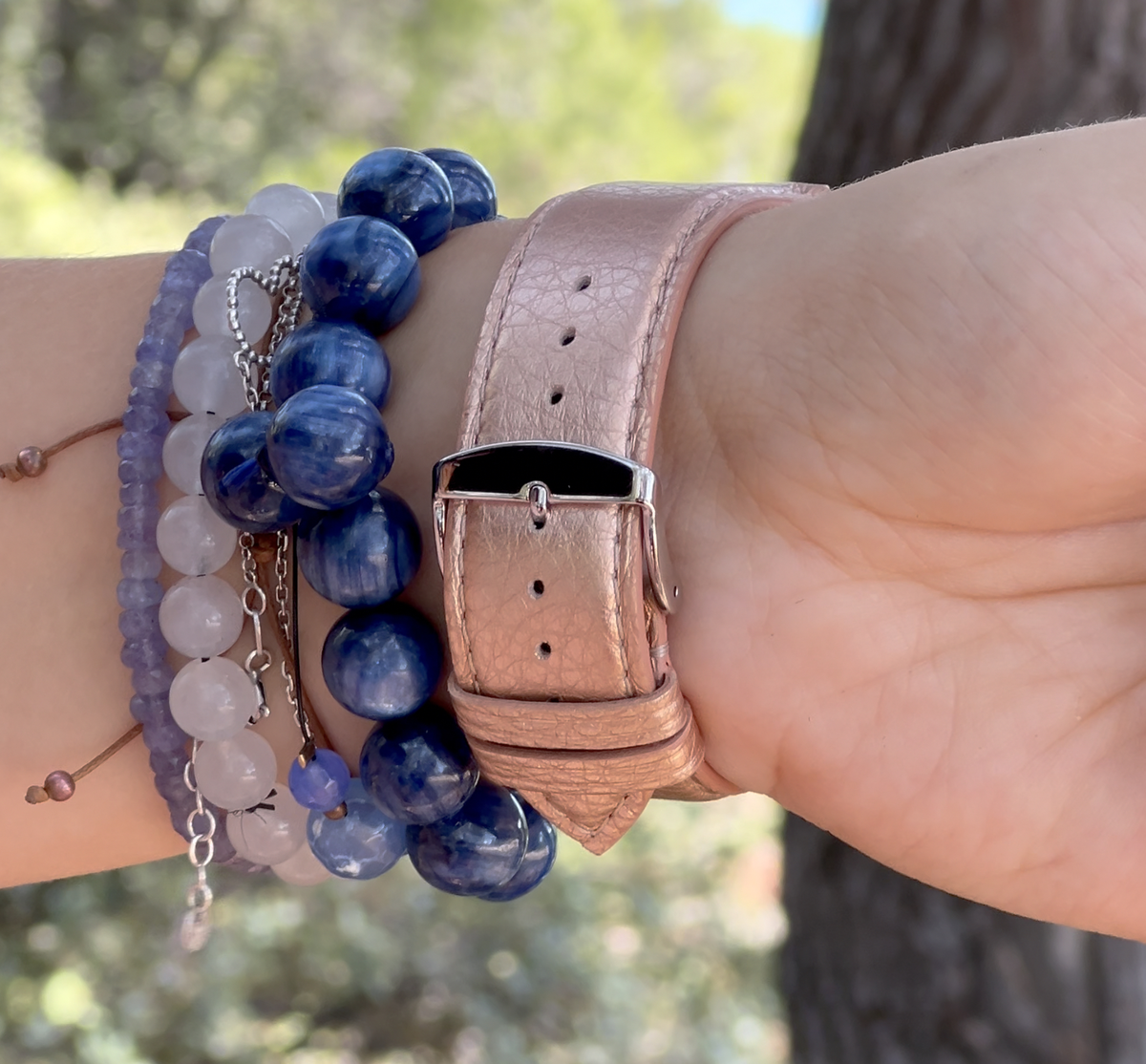 Coup d'oeil sur les bracelets Eternel "Maryline" pour Apple Watch : vive les paillettes !