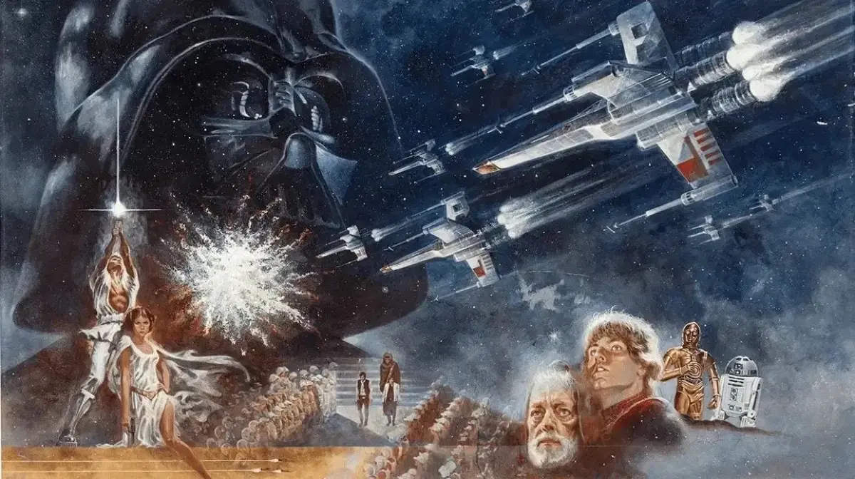 La peinture originale de Star Wars vendue 3,9 millions de dollars aux enchères