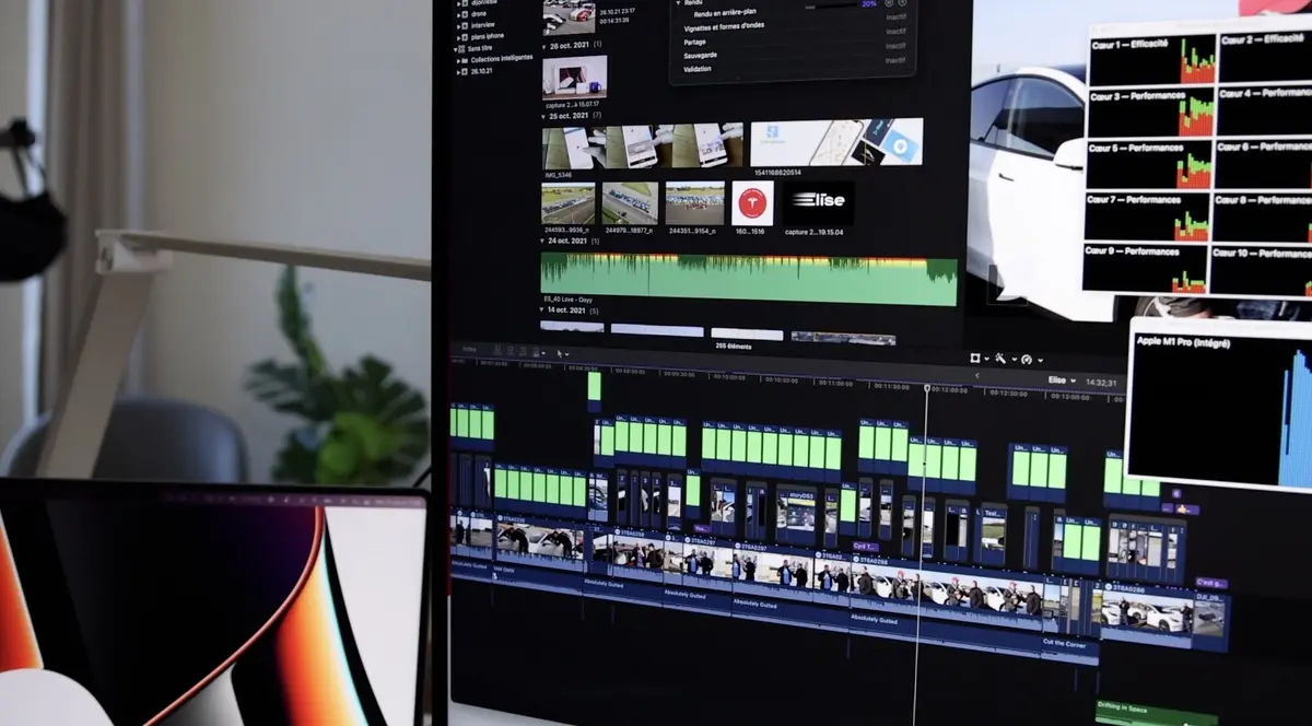 MacBook M2 Pro final cut pro